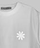 Damiswi Reflective Signature D-Logo Crop T-Shirt_White