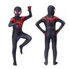 Costume for Kid Adult Miles Morales Spider-Man Cosplay Bodysuit Halloween Carnival Superhero Full Body Zentai Jumpsuit