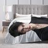 Zhang Linghe Flannel Blanket  Warm Soft Throw Blanket for Couch Bed Picnic Fashion Bedspread Sofa Bed Cover