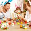 Easter Egg Basket Party Decor With Card And Envelope For Holiday Celebrations