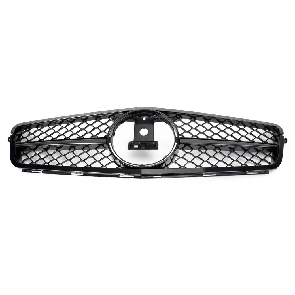 Front Bumper Grille Grill Fit C-Class Benz W204 C300 C350 2008-2014