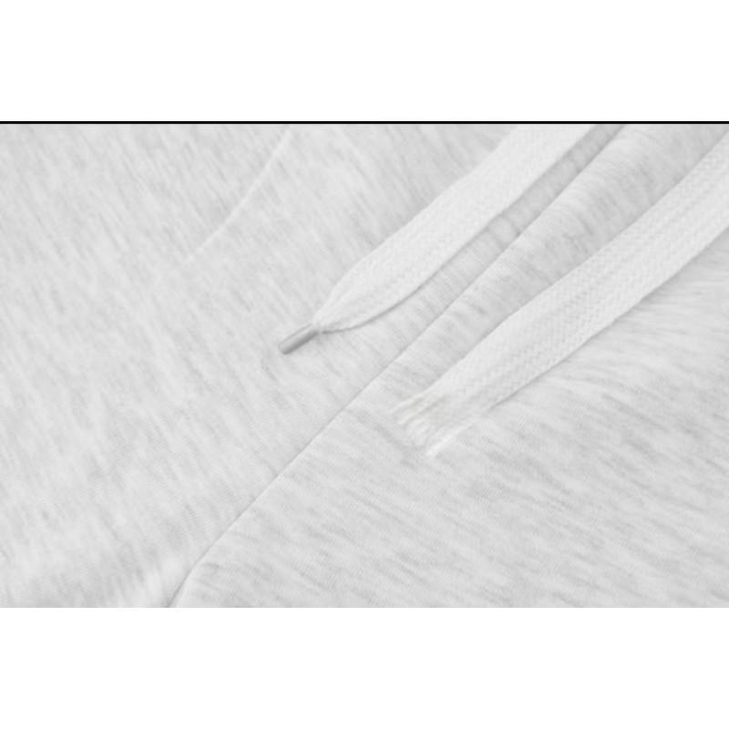 Casual Half-Zip Sweatshirt Pants Set Womens Loose Fit Cotton Outfit