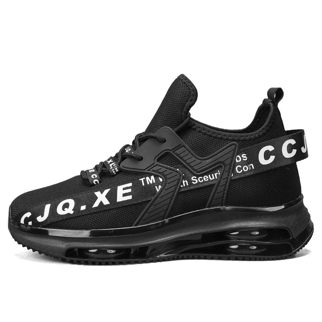 Large size sports style casual shoes spring new wear low top breathable mesh