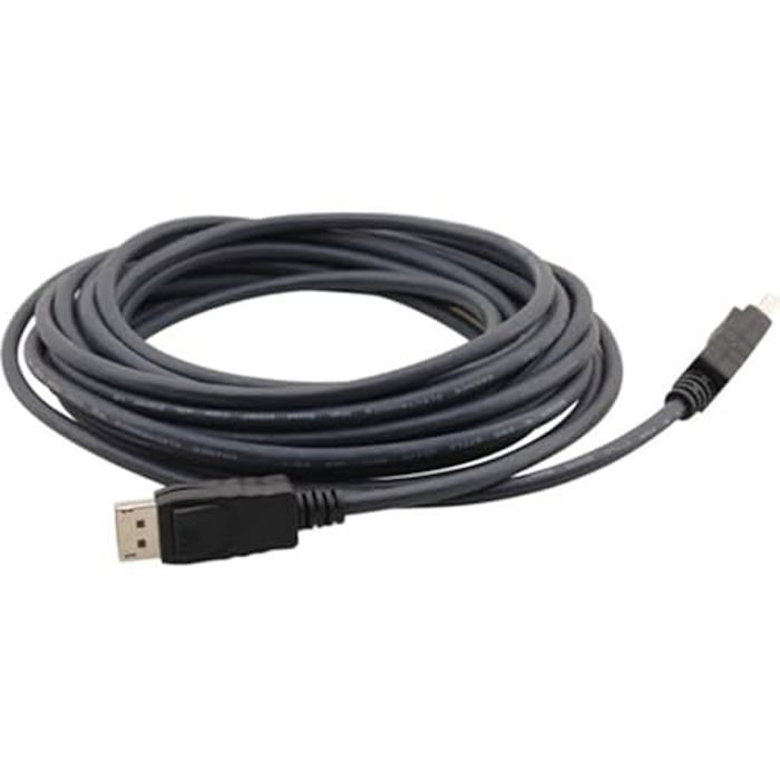 Câble DisplayPort - KRAMER - 7,6 M - Mâle À Mâle - Noir - Haute Qualité D'image