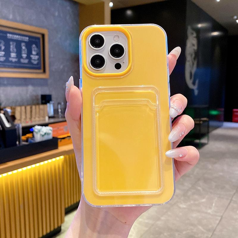 3 In 1 Card Photo Package Phone Case For For Iphone 17 Air 16 1 13 13 12 11 Pro Max Wallet Holder Transparent Shockproof Back Cover