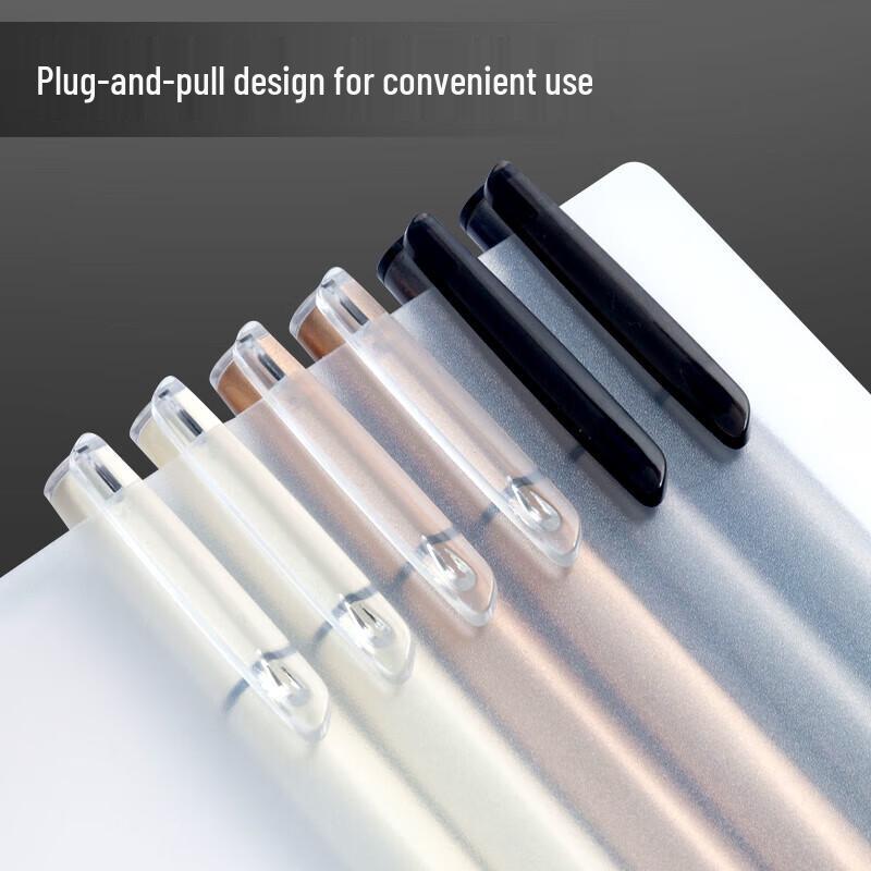 M&G 0.5mm Black Gel Pens, Bullet Tip, 10-Pack