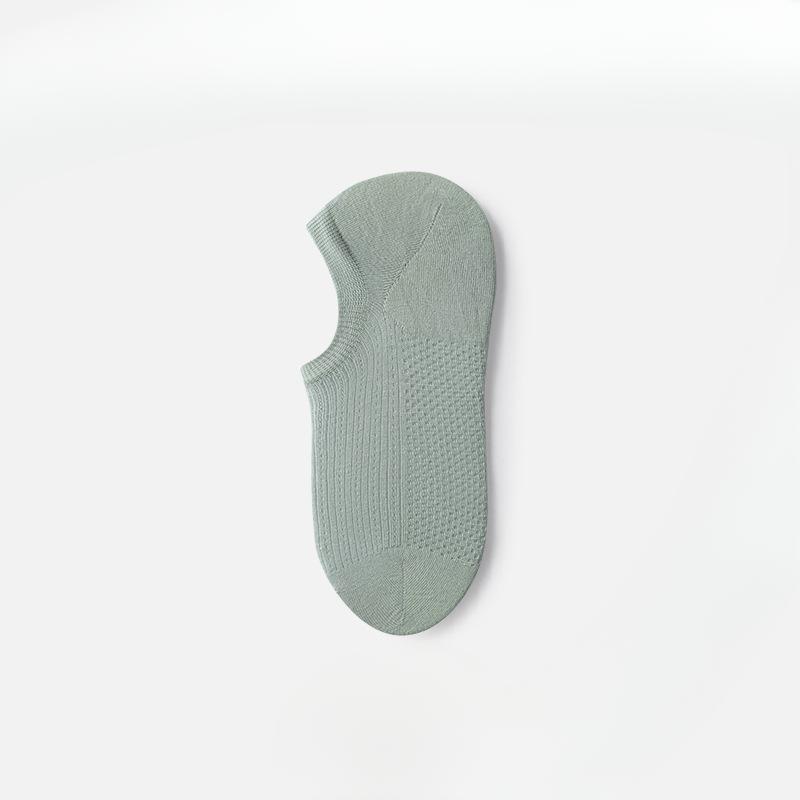 

Мужские летние тонкие невидимые сетчатые дышащие и прохладные носки-лодочки 1 pair зелёный