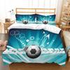 Completo Lenzuola Moda Pittura Calcio Set Letto Casa Nuovi Freschi Copripiumini Biancheria da Letto Casa Copripiumino Alta Qualità