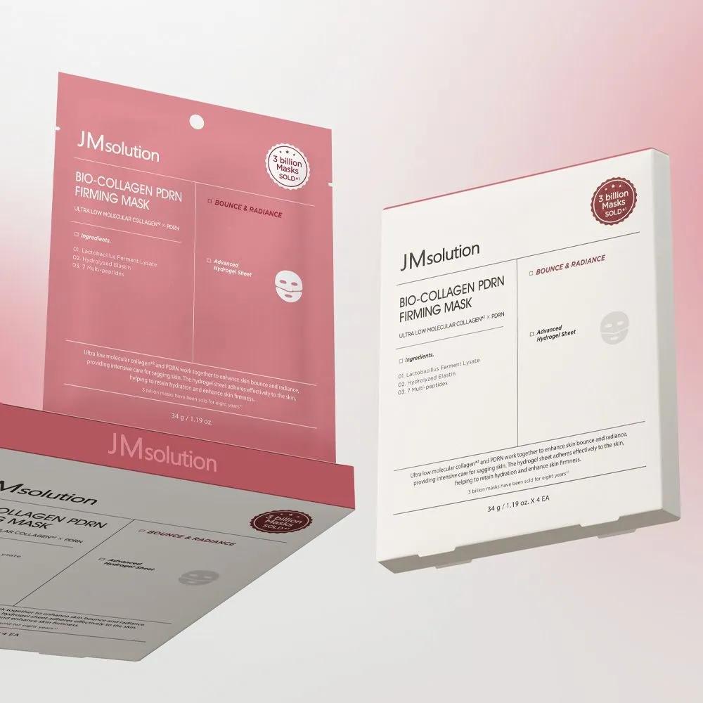 JMSOLUTION Bio Collagen PDRN Firming Mask Pack Hydrogel (34g x 4 sheets)