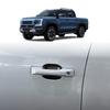 For BYD Shark 6 2024 2025 ABS carbonfiber door handle door bowl catch ert exterior decorate sticker Exterior Accessories