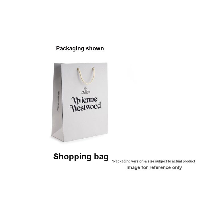 VIVIENNE WESTWOOD West Queen Frame Front Logo Hardware Lock Leather Tote Shoulder Bag Women Handbags Silver 52020044W00HKPFQ401