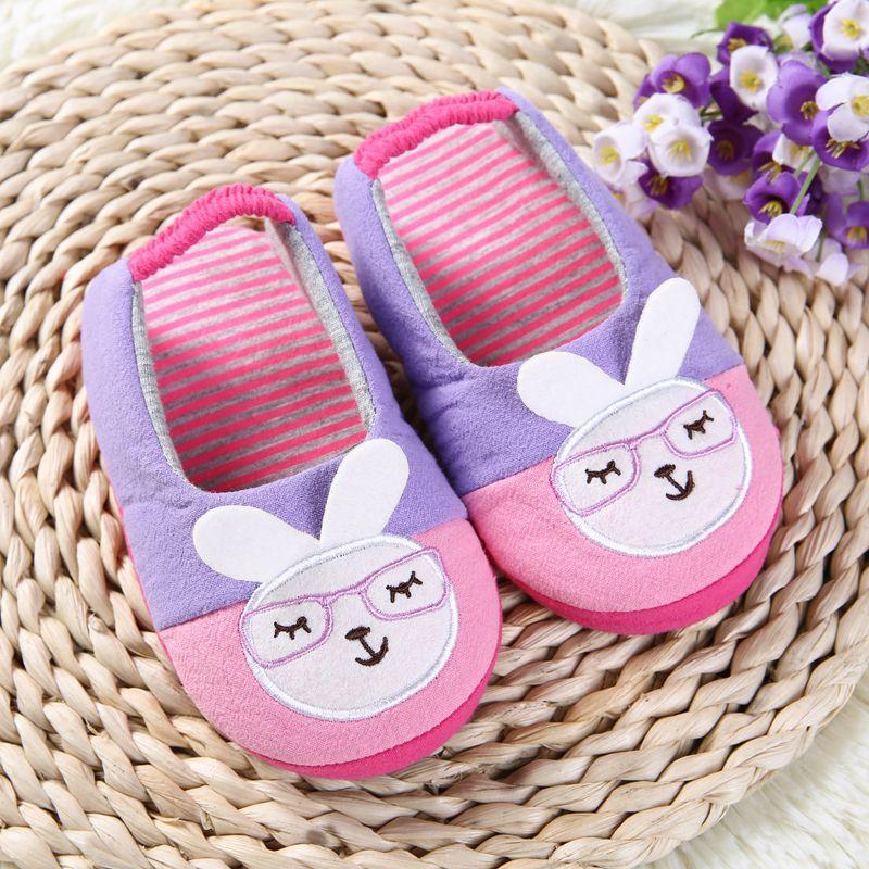 Kids Slipper Spring Autumn Anti-Slip Home Shoes For Boy Girls Cartoon Ship Soft Baby Slides Indoor Child Slippers