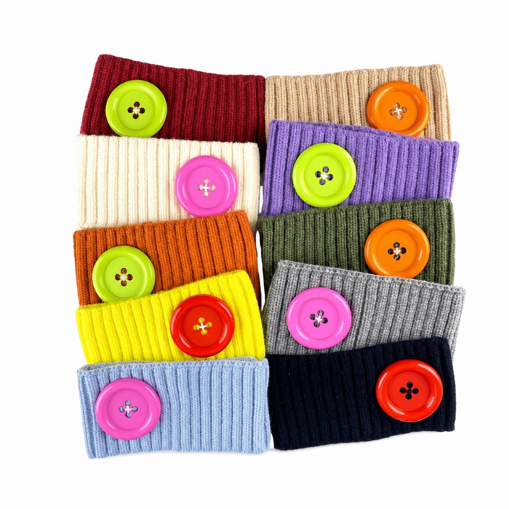 Wide Knitted Headband Elastic Wide Hair Wrap Trendy Elastic Hair Band Party Look