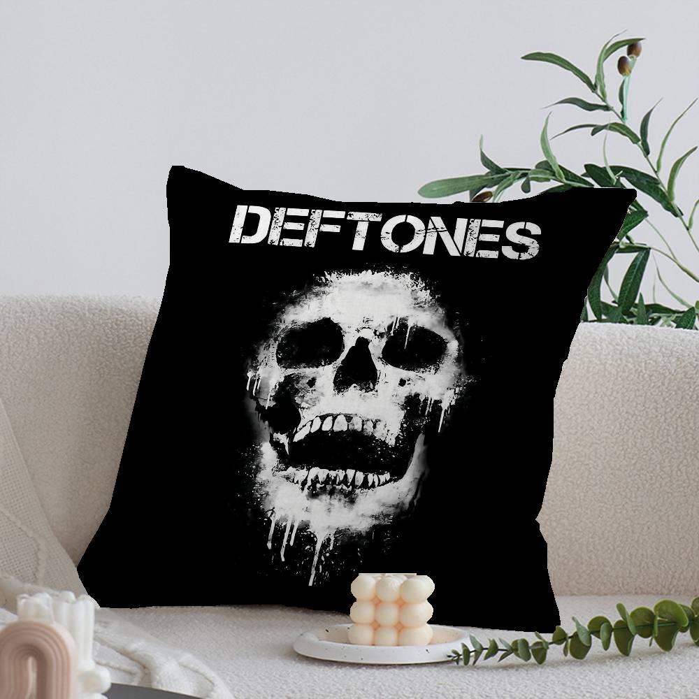 DDeftones Office Cushion Pillowcase Car Cushion CoverXCM Lumbar Pillowcase Sofa Pillowcover