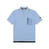 Men S ShorT Sleeve Collar T ShirT Of9003ga Blue