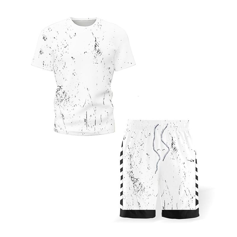 Buy Tracksuit for Men Summer Shorts Sets Short Sleeve TShirt and