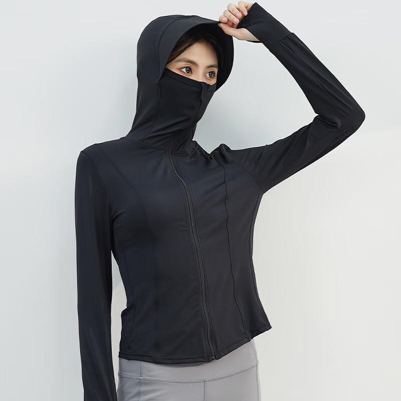 Dragonchasing Ice-Feel Slim Fit Sun Protection Hooded Jacket M