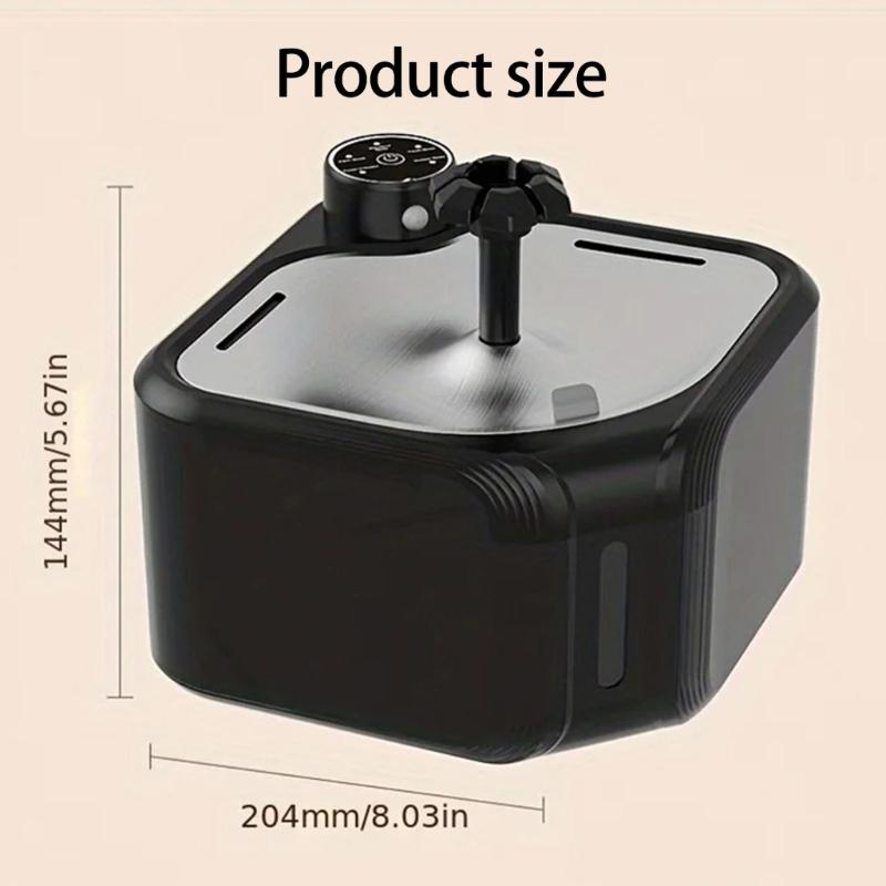 Intelligent Sensing Dog Water Dispenser With ABS Construction And Antislip Design 2.8L Capacity Water Fountain for Pet