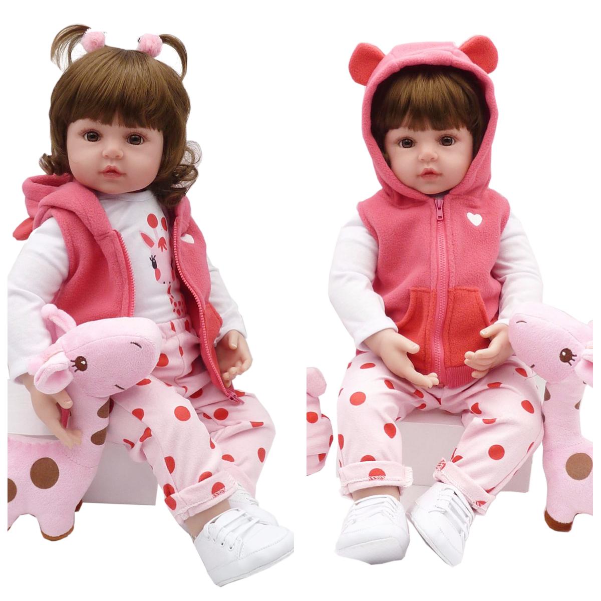 Кукла реборн BZDOLL Alive 47 см с телом из мягкой ткани (Мягкая силиконовая конечность) — фото 3