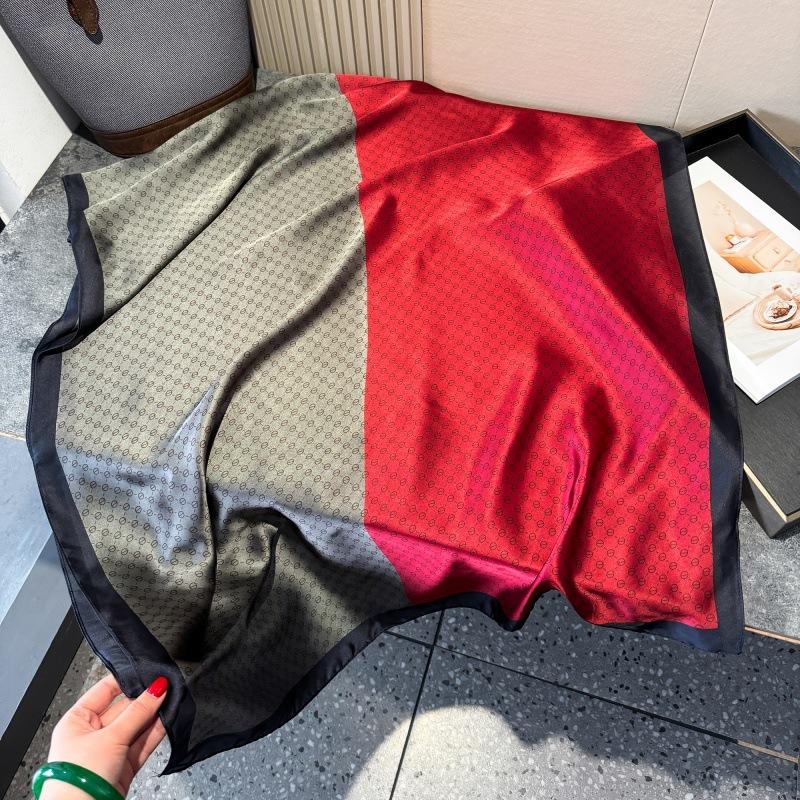 Scarf for Women In Spring, Autumn and Summer New High-end Long Scarf Versatile Shawl Sun Protection Neck Protection Fashionable Scarf