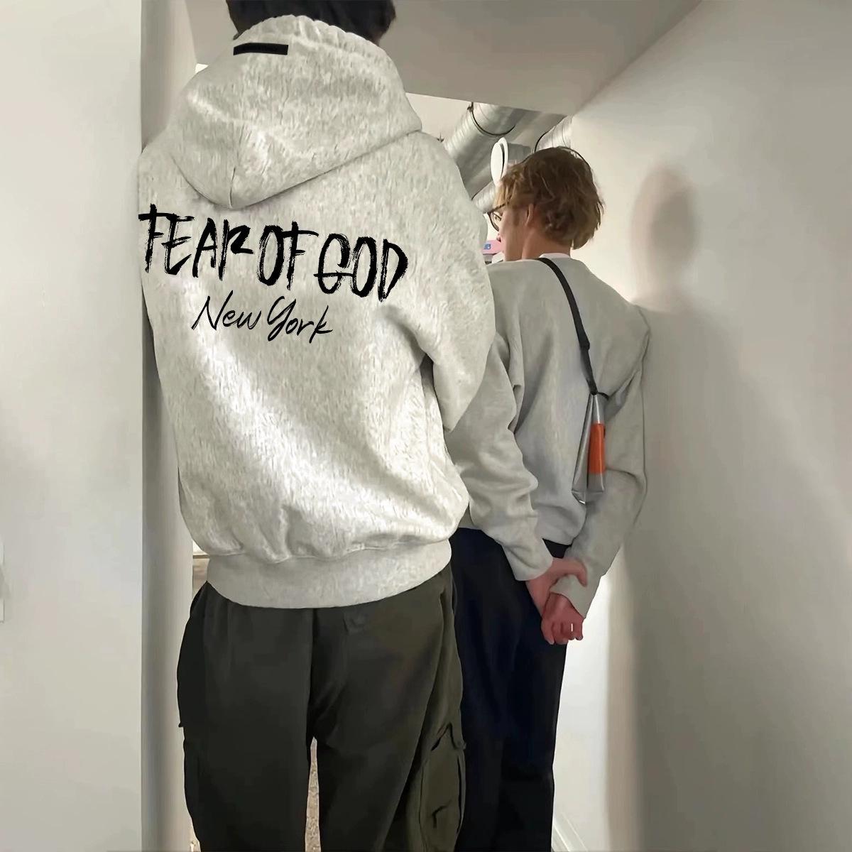 Толстовка для пар в стиле ретро — фото 8