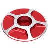 Bicycle Front Fork Headset Cover Replaceable Lightweight Mountain Road Bike Stem AccessoriesRed