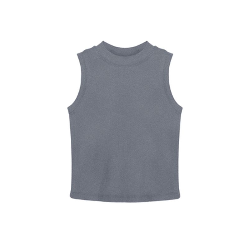 Beauty Back Sexy Slim Fit Black Primer Top Vest