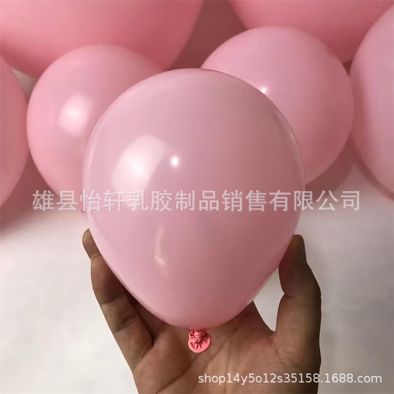 Soft Pink Matte Balloons In 5, 10, 12, 18, 36 Inch Sizes for Decoration, Flesh Pink Series