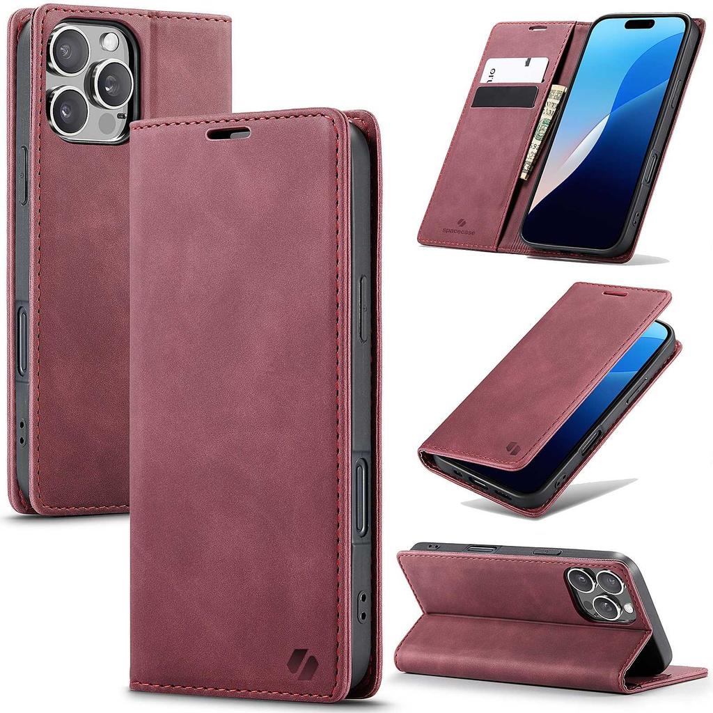Sc Wallet Iphone 16 Pro Max Red