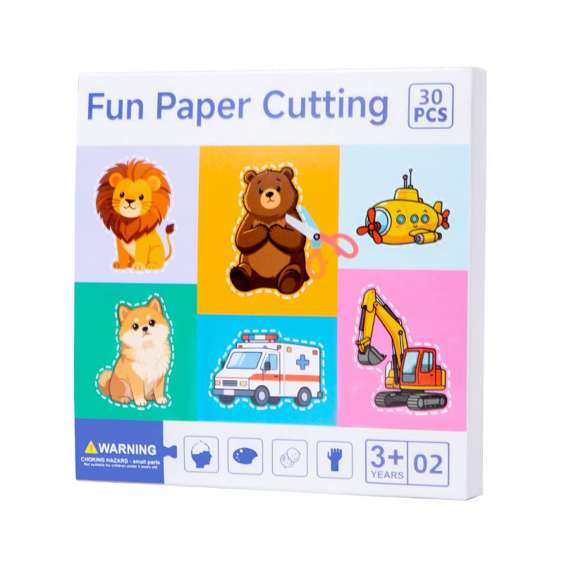 Self-Assembly Premium-Quality Cartoon Superior-Grade Handmade First-Class Paper Top-Grade Cut High-Standard Book Youngsters High-Standard Craft