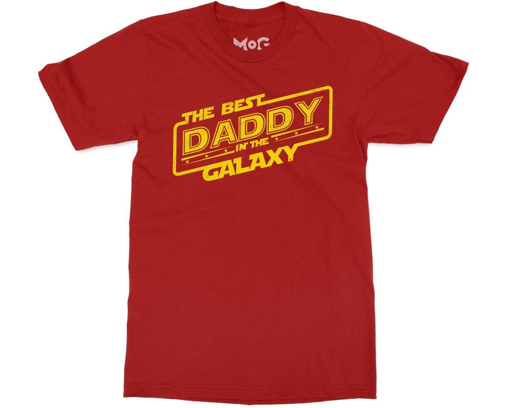 FatherS Day Best Daddy In The Galaxy TShirt Funny Gift Tee For New Dad Husband S