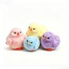 Kawaii Fluffy Plush Surface Chick Squishy Soft Squeeze Toy Stress Relief Fidget Toy Cartoon Bird Sensory Decompression Kids Gift