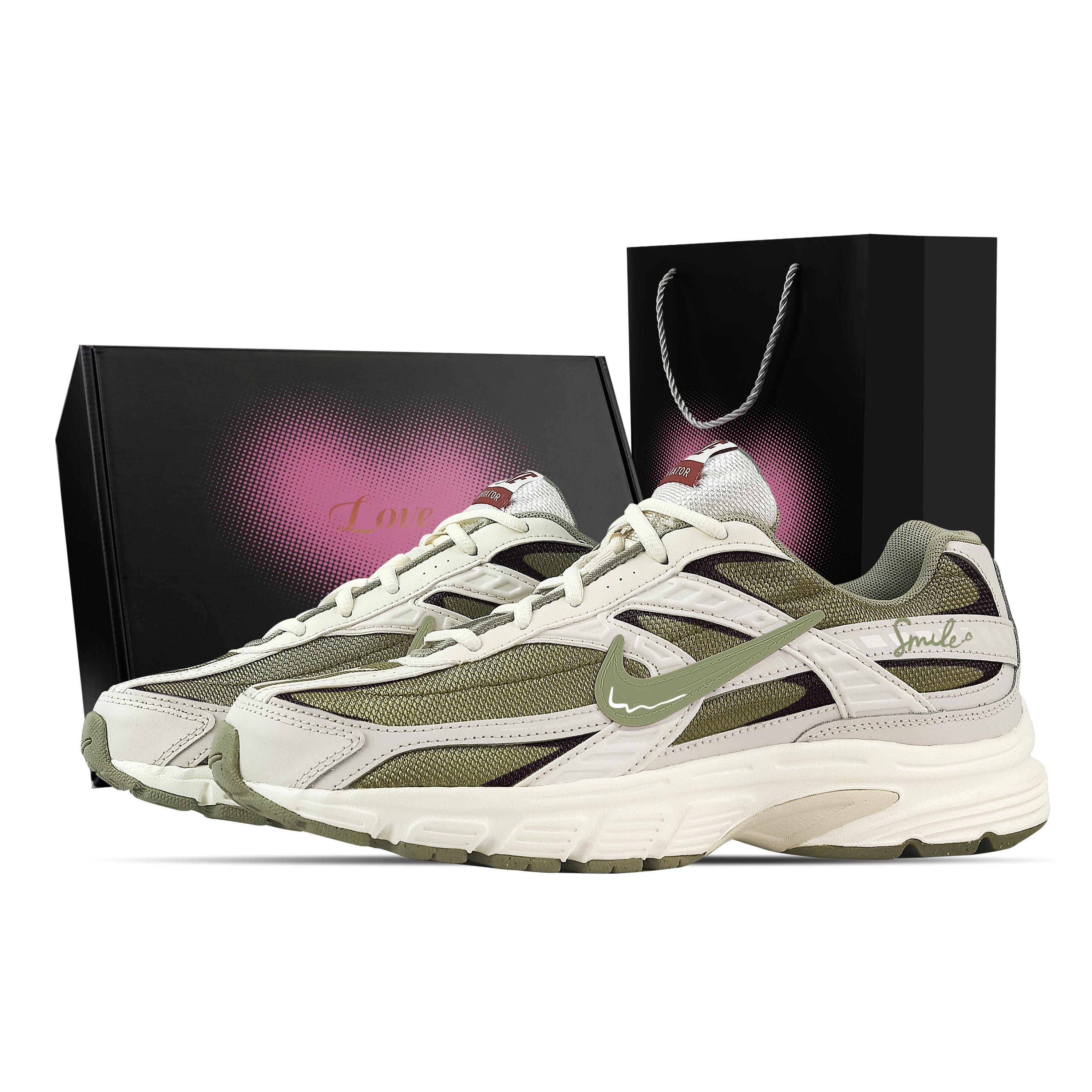 

Nike Initiator Support Breathable Low top Casual Running Shoes Men s Green IQ9788-271(Team773--) 40
