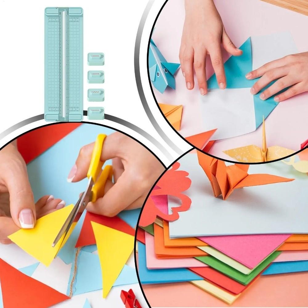 Precision 4-in-1 Paper Cutter Anti-Slip Shredder Multi-functional Craft Paper Cutter  Art Tools