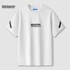 Herren Sommer Anti-Falten Lockeres T-Shirt