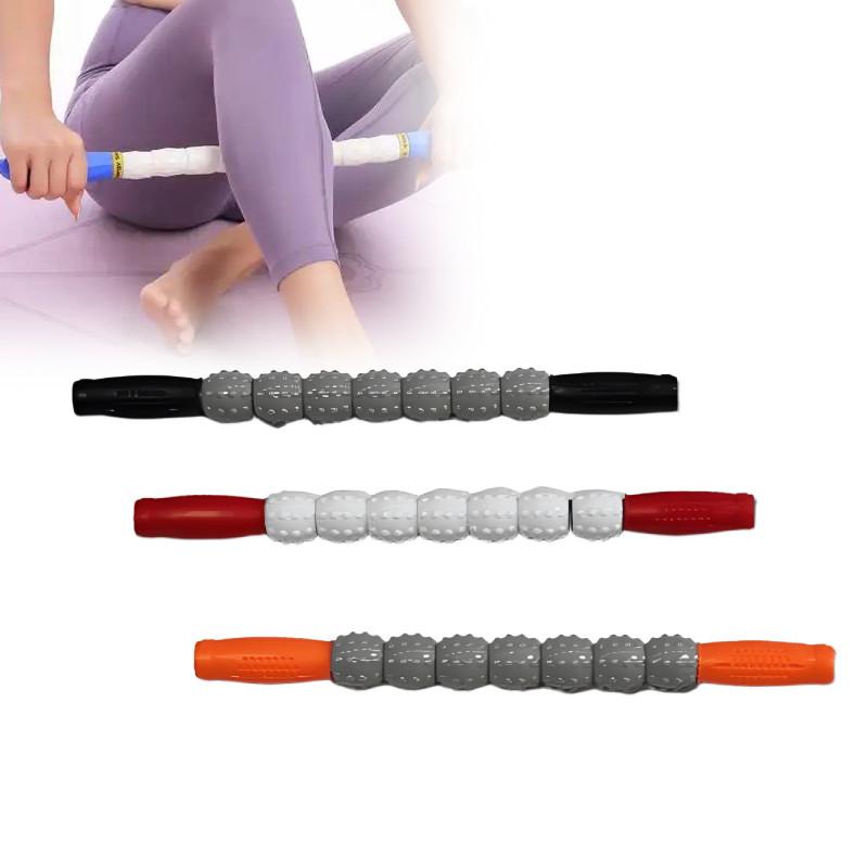 Massage Muscle Stick Seven Ball Wolf Tooth Fascia Sticks Relaxation Roller Yoga