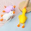 1/4Pcs Mini Duck Squeeze Toy Lying Duck Anxiety Relief Sensory Toy Slow Rising Animal Stress Ball School Office Desk Fidget Toy