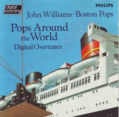 CD JOHN WILLIAMS, BOSTON POPS - Pops Around The World 4000712 Philips Germany Classical Used