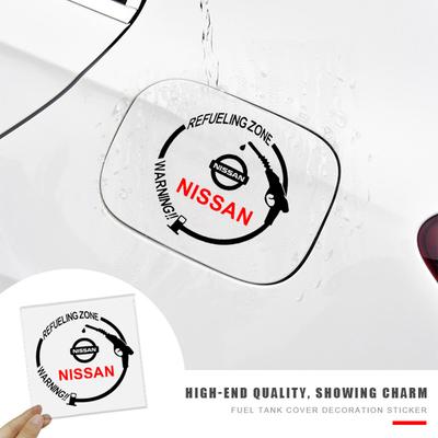1 Pezzo Tappo Serbatoio Carburante Auto Adesivi 3D Vinile Decorazione alla Moda Decalcomanie Per Nismo Tiida Teana ALTIMA SYLPHY MURANO KICKS QASHQAI GTR