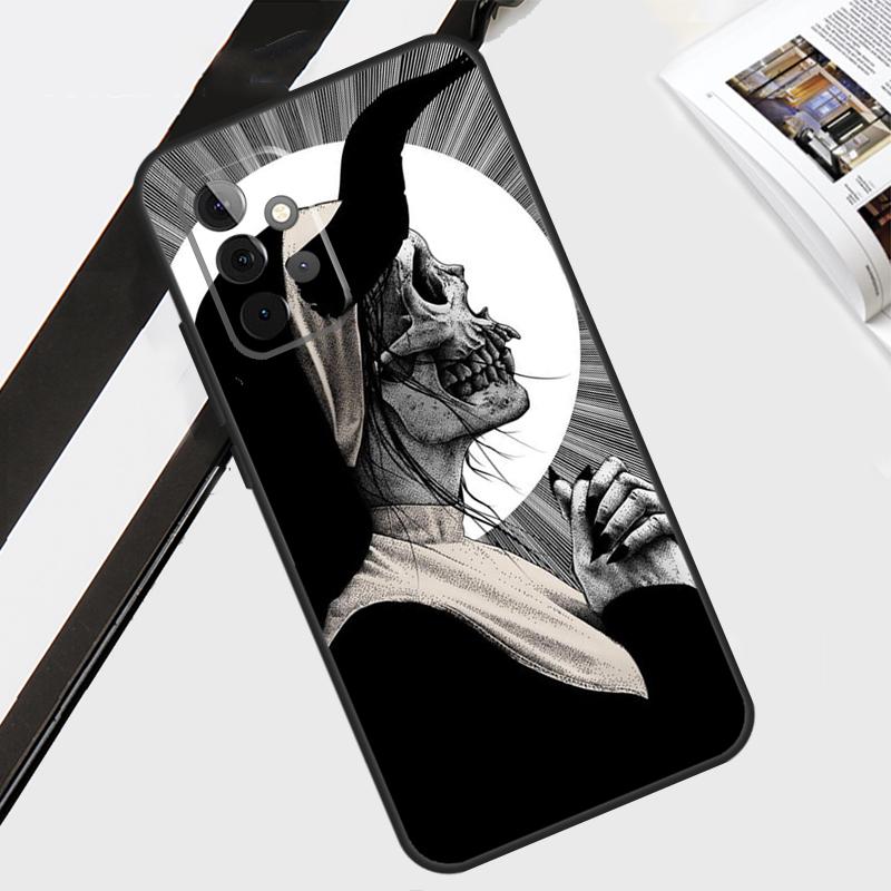 Sister Style Nun Sexy Girl Case For Samsung Galaxy A55 A35 A15 A56 A36 A26 A16 A06 A54 A34 A14 A12 A22 A32 A52 A13 A53