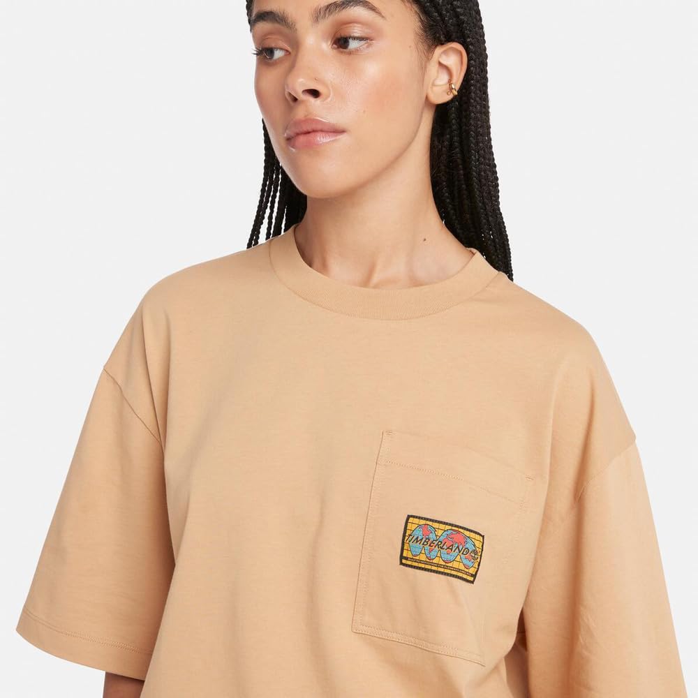 Timberland Light Wheat Boot, Medium, Kurzarm-T-Shirt, Unisex, Größe TB0A4175EH31