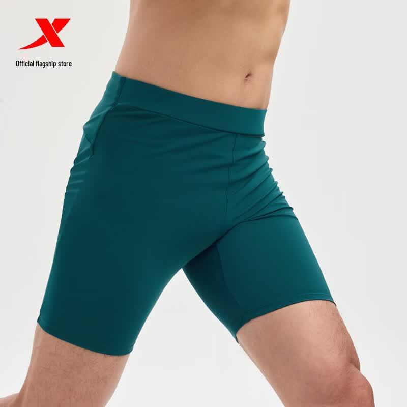 Xtep Men's Half-Elastic Running Shorts