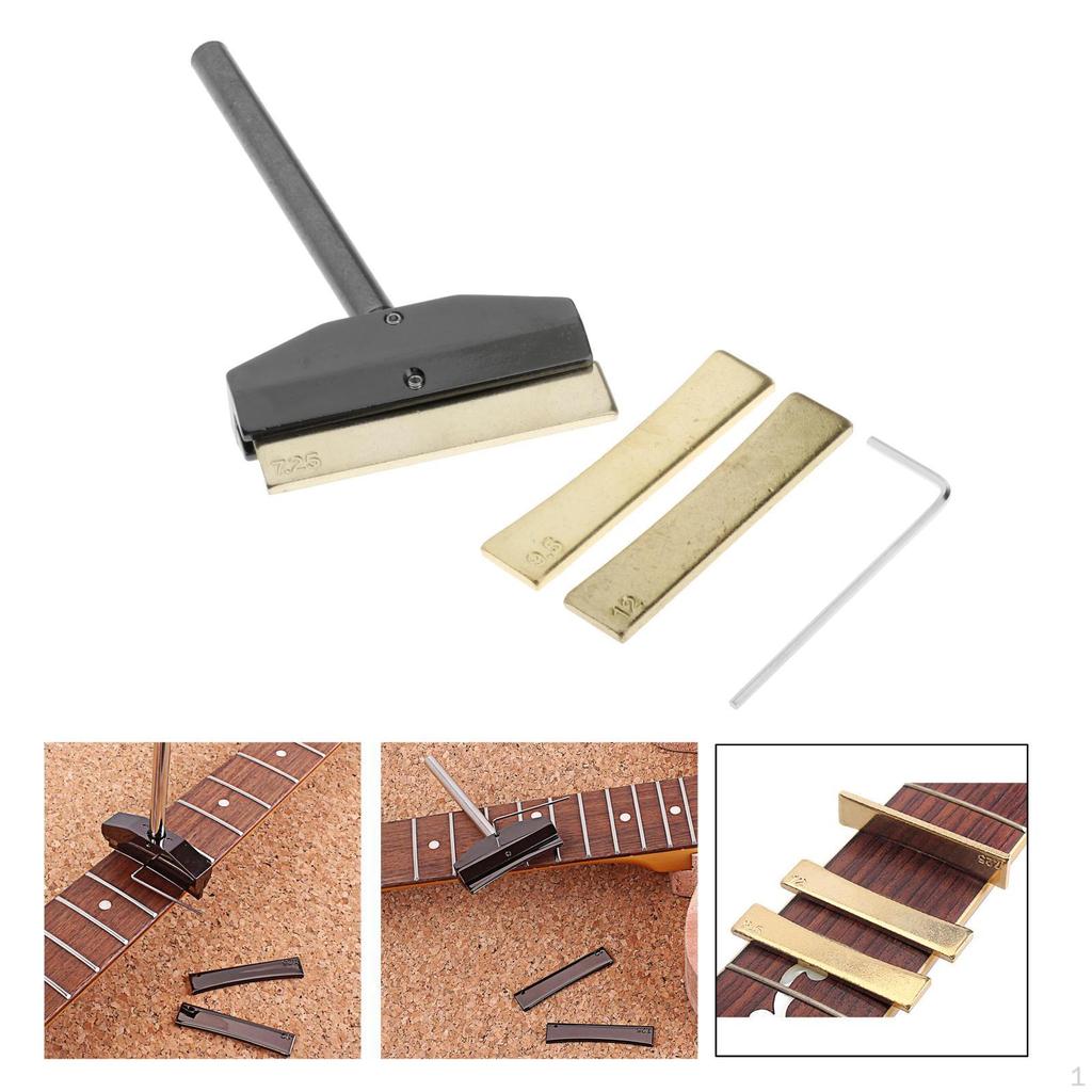 Electric Guitars Fretboard Press Caul Inserts Kit Instrument Luthier Repair Tool Musical