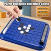 Overturn Chess Black White Chess Board Parent Child Interactive Party Two-Player Battle Tabletop Game Thinking Reasoning Toy