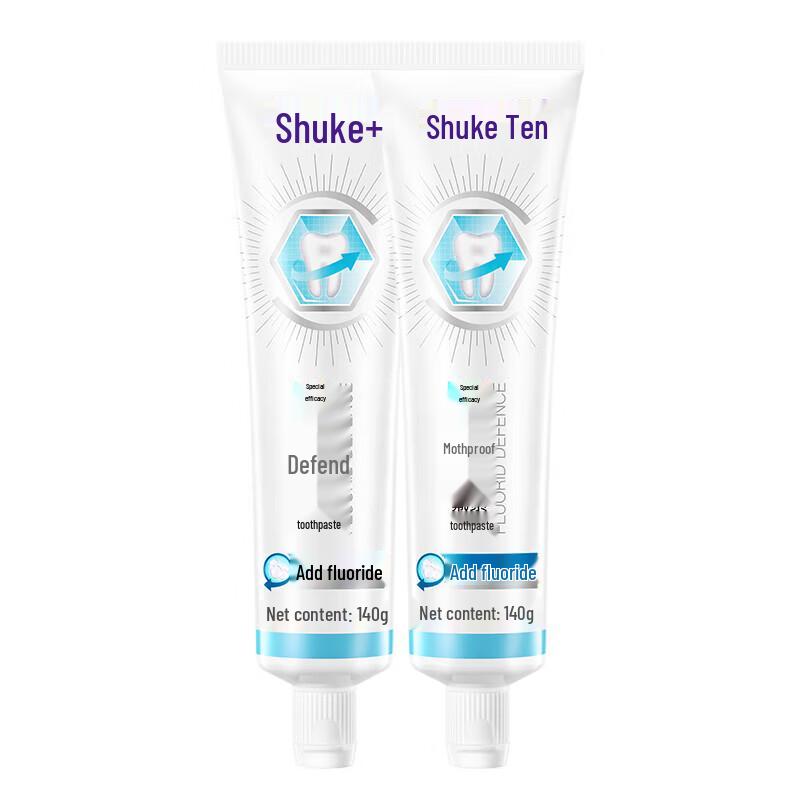 

Shuke Anti-Cavity Fluoride Toothpaste 140g (2-Pack)