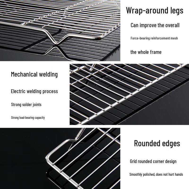 SMVP Stainless Steel Multifunctional Cooling and Grill Rack