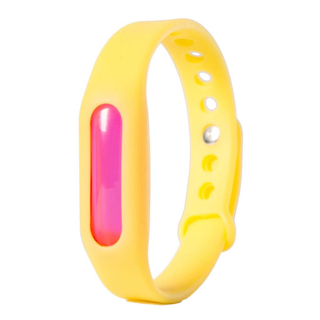 Adjustable Citronella Silicone Bracelet: Essential Oil Mosquito Repellent for Adults, Infants, and Children