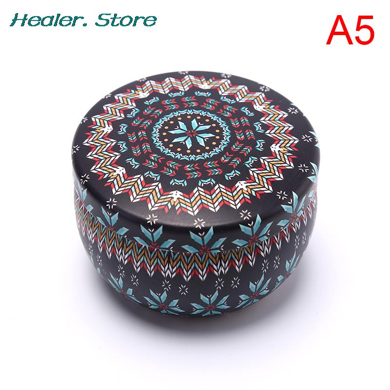 Christmas Candle Tin Jars DIY Candle Making kit Holder Storage case for Dry Storage Spices Camping  Party Favor Sweets Gifts