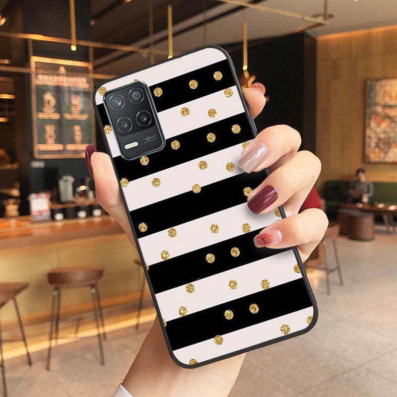 Red Black Gold Polka dots Dot Phone cover For oppo Realme 8Pro 6PRO 6i 7pro 9i 9pro C11 C21Y C21 C25Y C25S C3 Q3S XT Cases coque