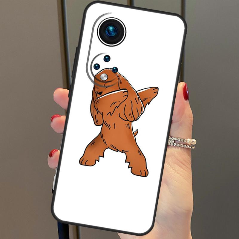 English Cocker Spaniel Dog Case For Honor X8b X9b 90 70 50 Magic 5 Pro Magic 6 Lite X6 X7 X8 X9 X6a X7a X8a X9a Cover